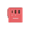 MOMAX 1-World+ 70W GaN 伸縮充電線旅行插座 UA18UK