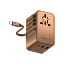 MOMAX 1-World+ 70W GaN 伸縮充電線旅行插座 UA18UK